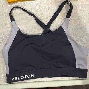 Peloton Color Block sports bra, size M